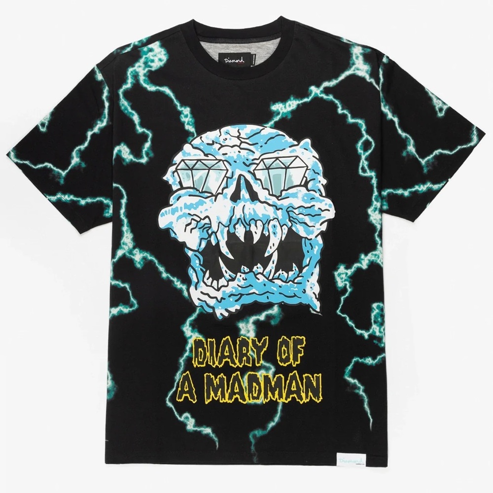 Diamond Supply Co. Ozzy Osbourne Skull Tee